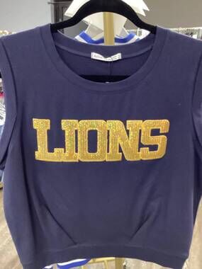 NEW ARRIVE GUIDE women's lions yoga top in purple